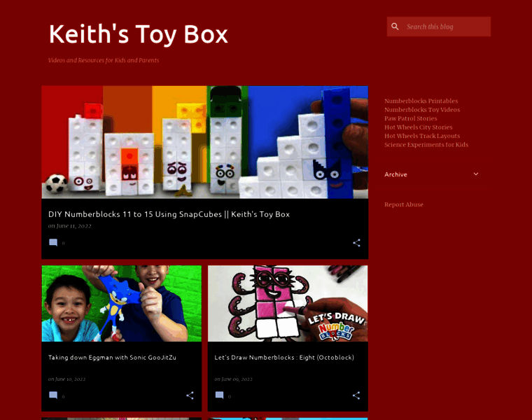 Keithstoybox.com thumbnail