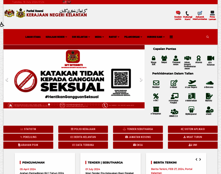 Kelantan.gov.my thumbnail