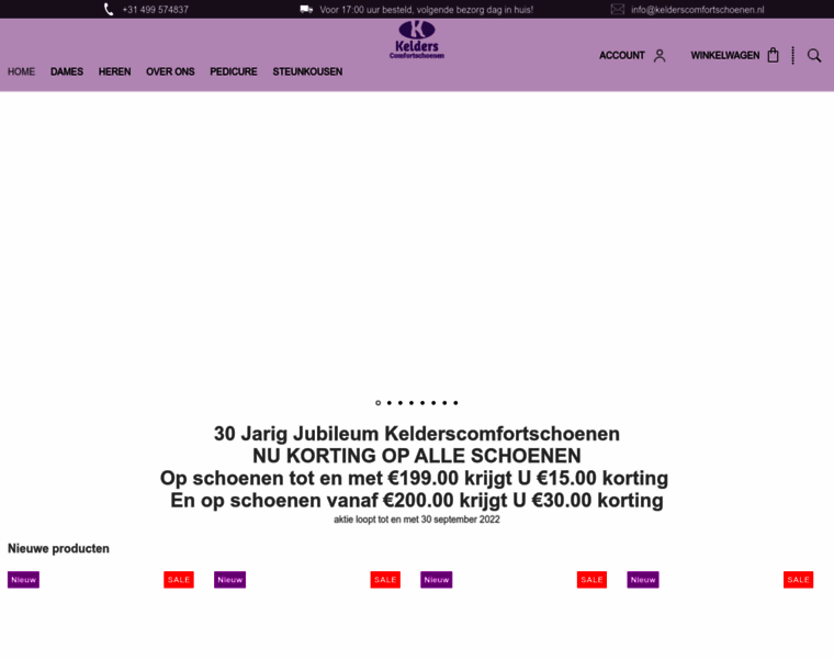 Kelderscomfortschoenen.nl thumbnail