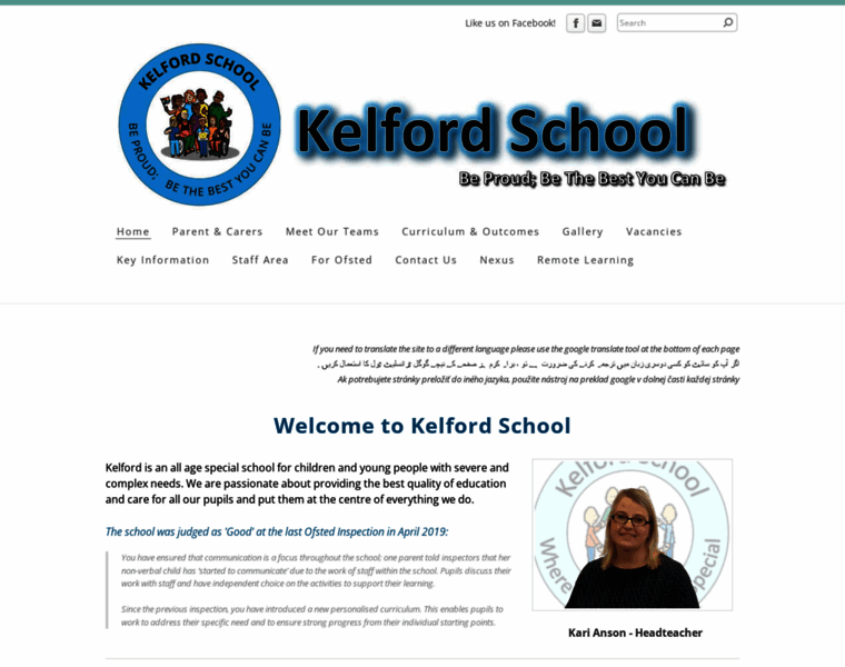Kelfordschool.com thumbnail