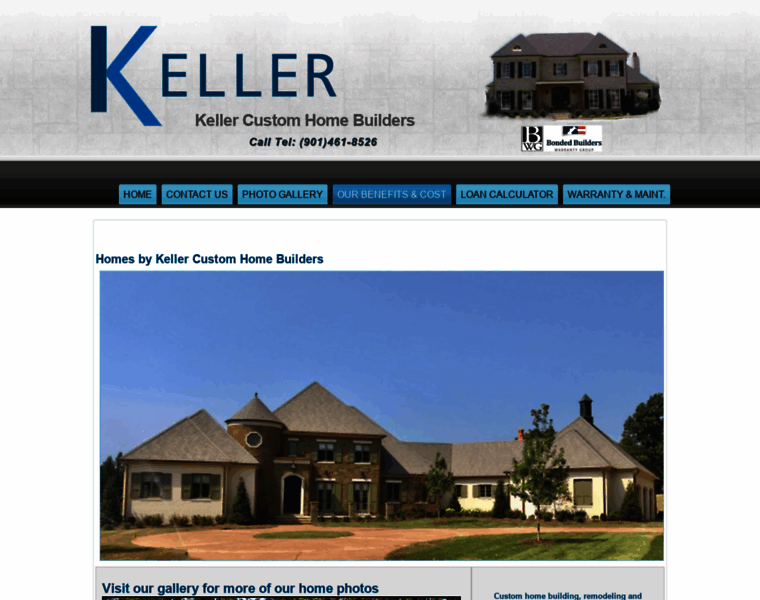 Kellercustomhomebuilders.com thumbnail