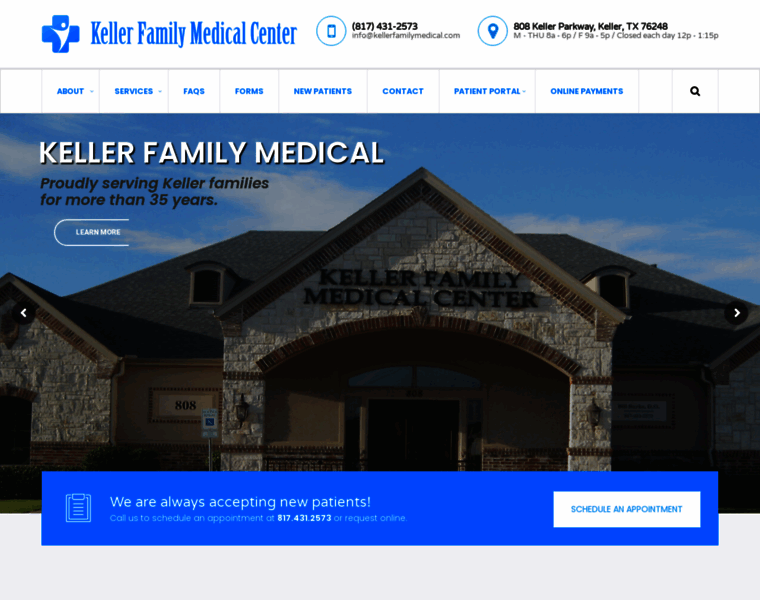 Kellerfamilymedical.com thumbnail