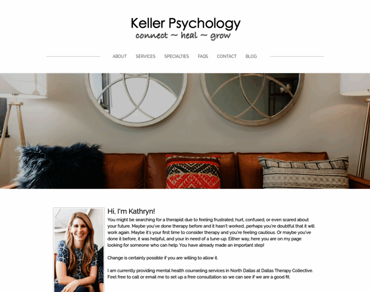 Kellerpsychology.com thumbnail