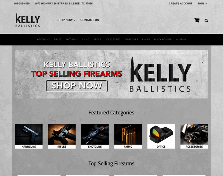 Kellyballistics.com thumbnail