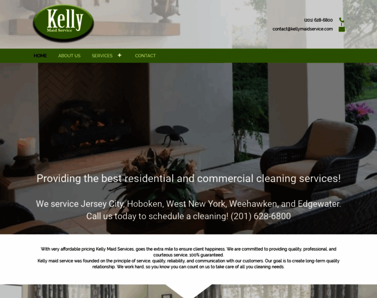 Kellymaidservice.com thumbnail