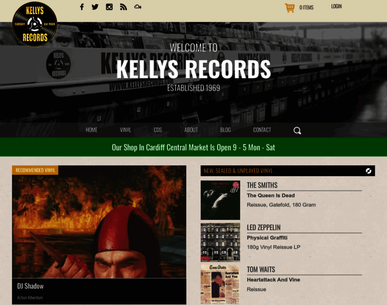 Kellysrecords.com thumbnail