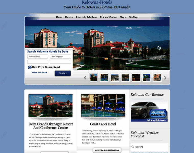 Kelowna-hotels.com thumbnail