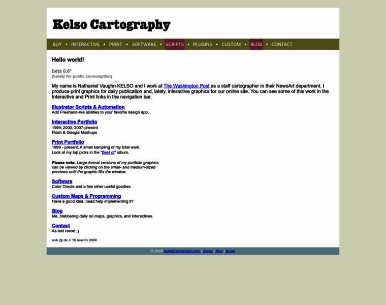 Kelsocartography.com thumbnail