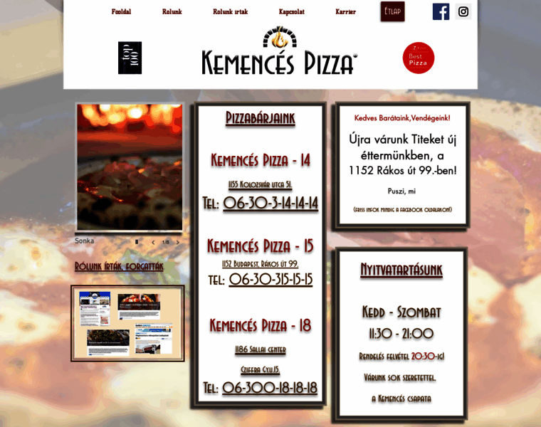 Kemencespizza.com thumbnail