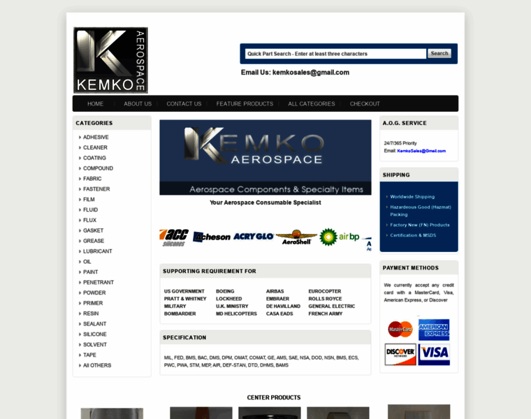 Kemkoaerospace.com thumbnail