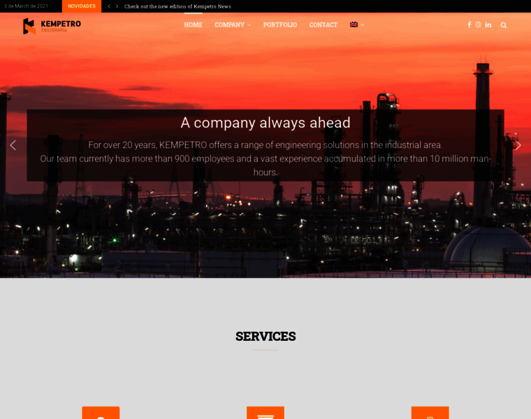 Kempetro.com.br thumbnail