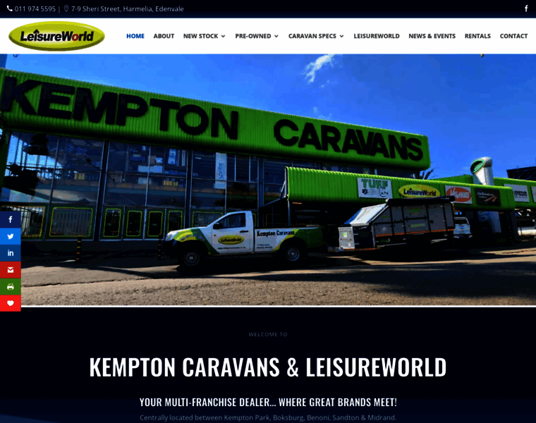Kemptoncaravans.co.za thumbnail