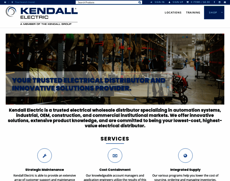 Kendallelectric.com thumbnail