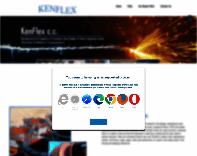 Kenflex.co.za thumbnail