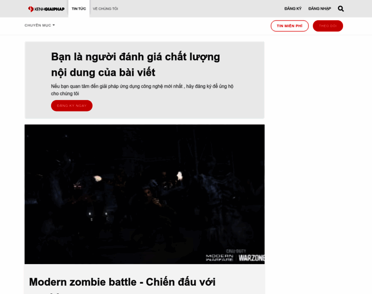 Kenhgiaiphap.com thumbnail