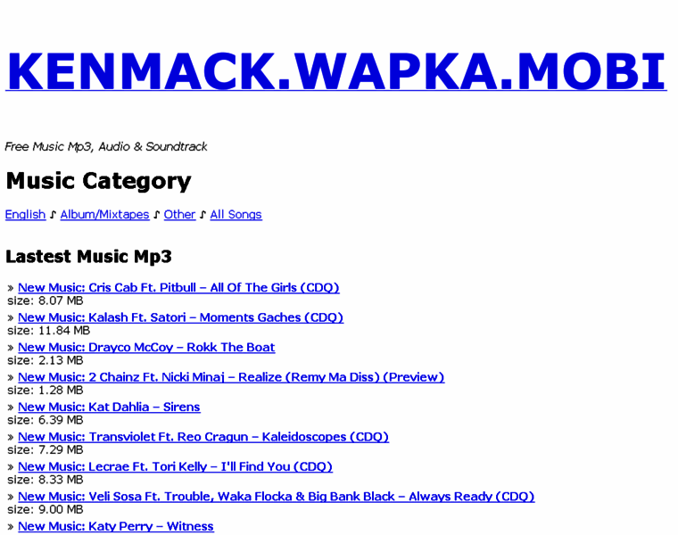 Kenmack.wapka.mobi thumbnail