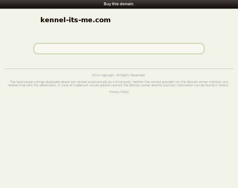 Kennel-its-me.com thumbnail