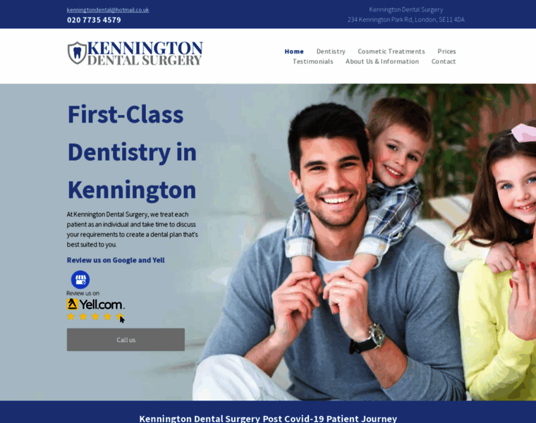 Kennington-dental.co.uk thumbnail