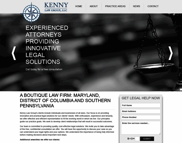 Kenny-law.com thumbnail