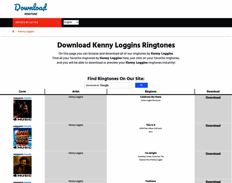 Kennyloggins.download-ringtone.com thumbnail