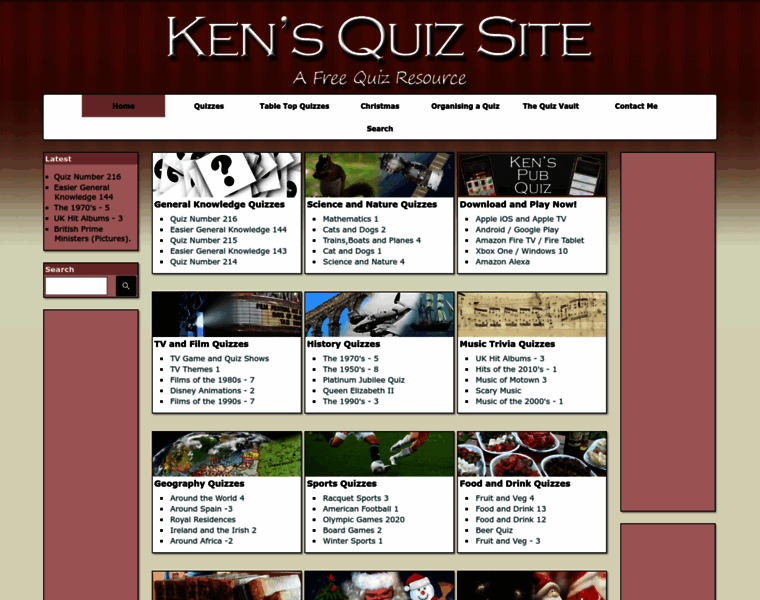 Kensquiz.co.uk thumbnail