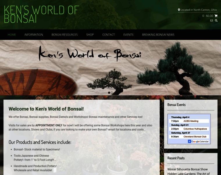 Kensworldofbonsai.com thumbnail