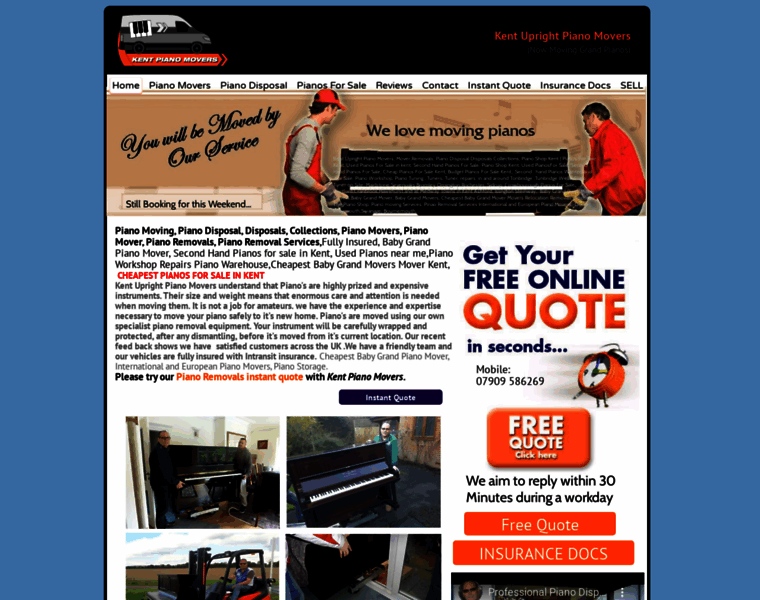 Kent-upright-piano-movers.co.uk thumbnail