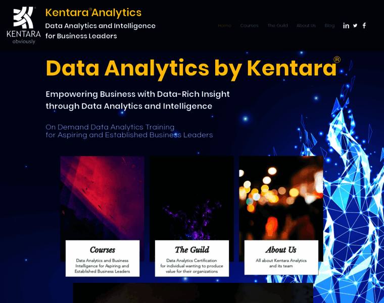 Kentara-analytics.com thumbnail