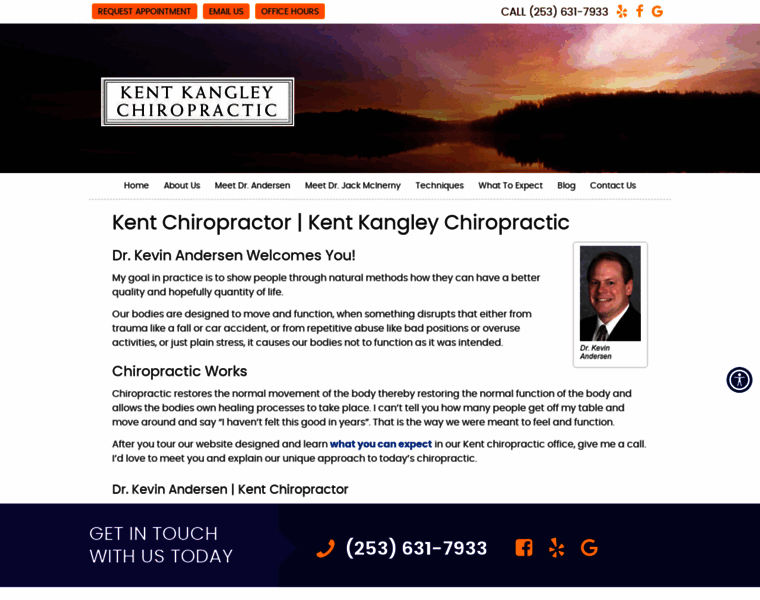 Kentkangleychiropractic.com thumbnail