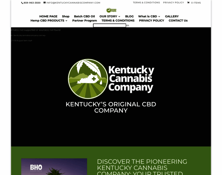 Kentuckycannabiscompany.com thumbnail