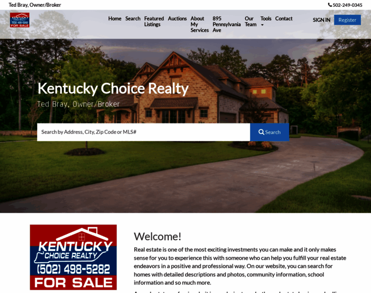 Kentuckychoicerealty.com thumbnail