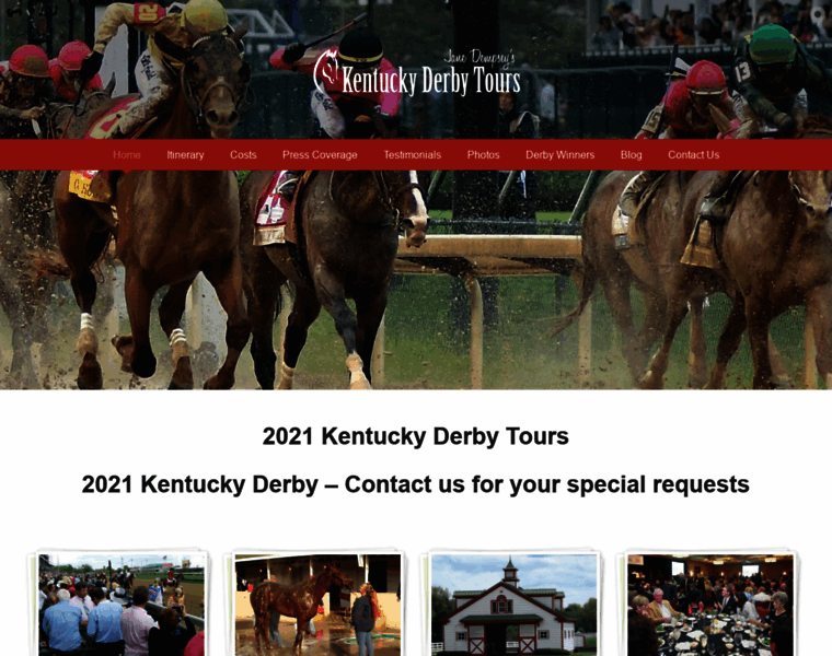 Kentuckyderbytours.com thumbnail