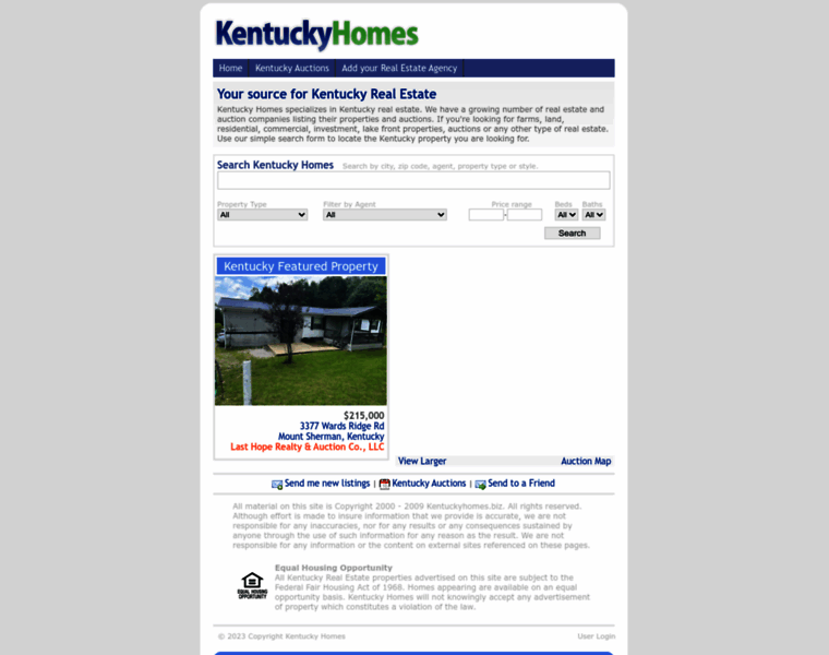Kentuckyhomes.biz thumbnail