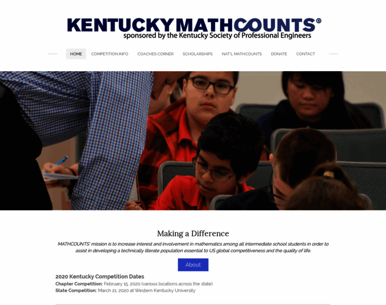 Kentuckymathcounts.org thumbnail