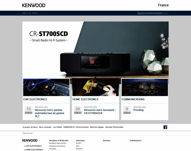 Kenwood-electronics.fr thumbnail