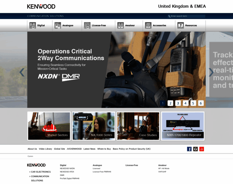 Kenwoodcommunications.co.uk thumbnail