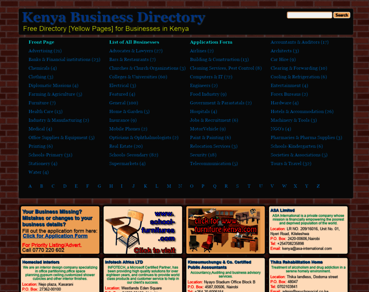 Kenya-business-directory.com thumbnail