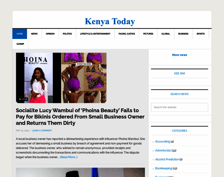Kenya-today.com thumbnail