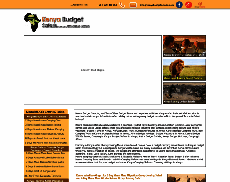 Kenyabudgetsafaris.com thumbnail