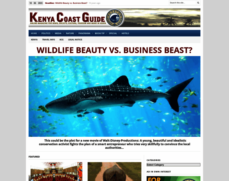 Kenyacoastguide.com thumbnail