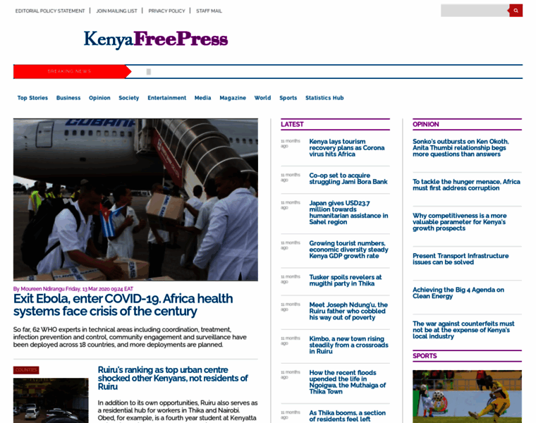 Kenyafreepress.com thumbnail