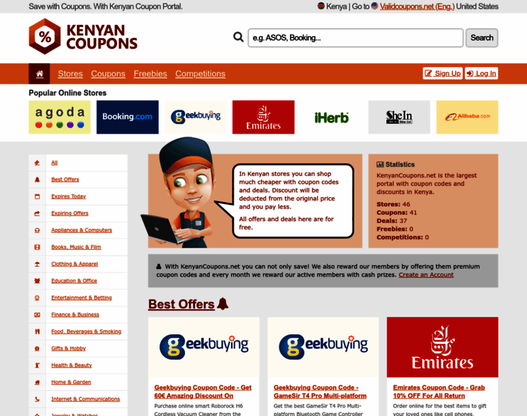 Kenyancoupons.net thumbnail