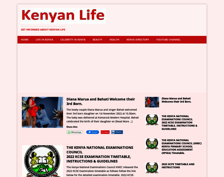 Kenyanlife.info thumbnail