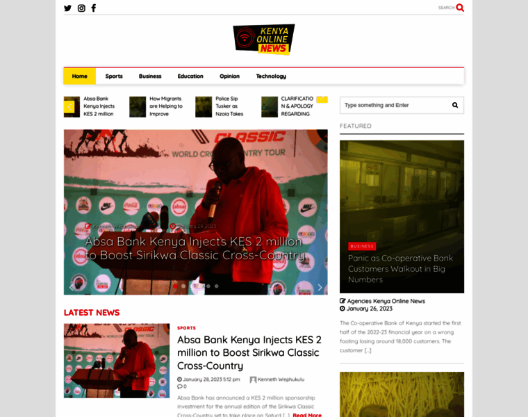 Kenyaonlinenews.com thumbnail