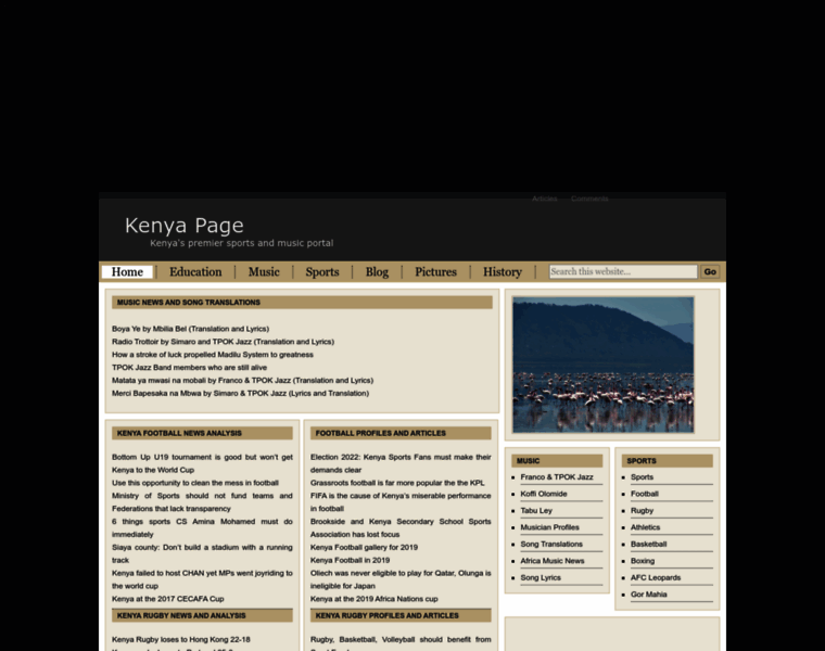 Kenyapage.net thumbnail