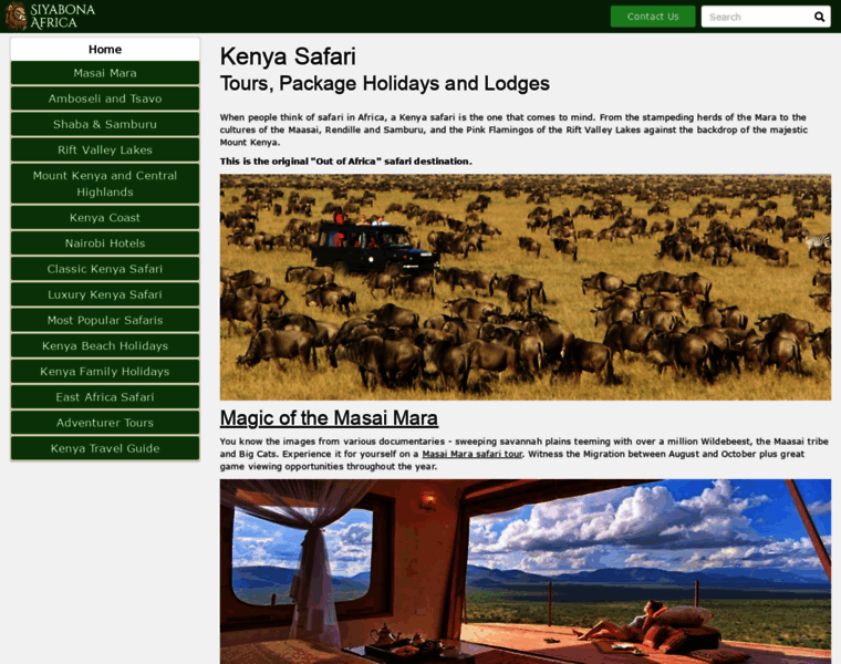 Kenyasafari.com thumbnail