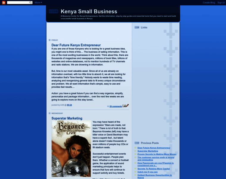 Kenyasmallbusiness.blogspot.com thumbnail