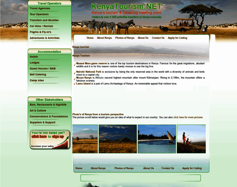 Kenyatourism.net thumbnail