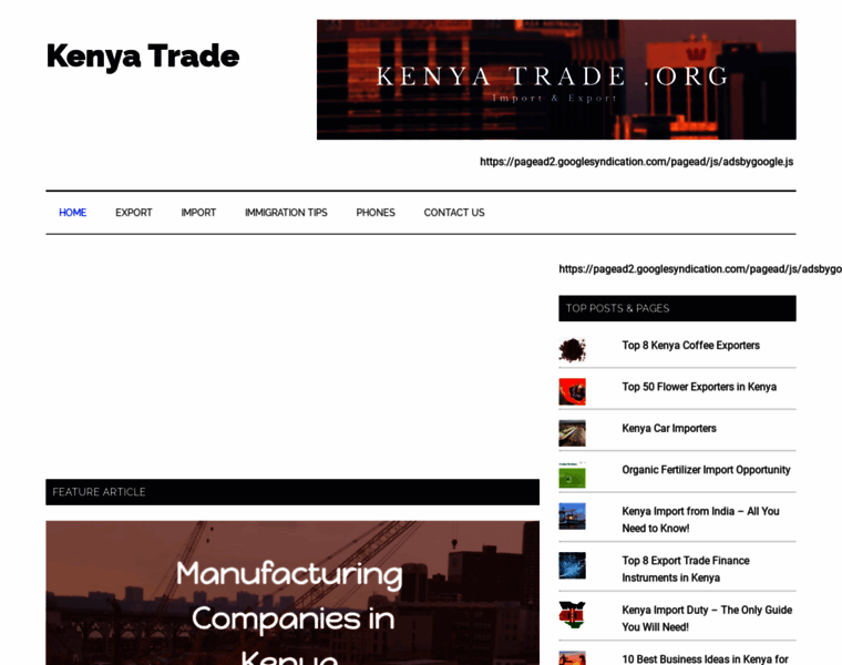 Kenyatrade.org thumbnail