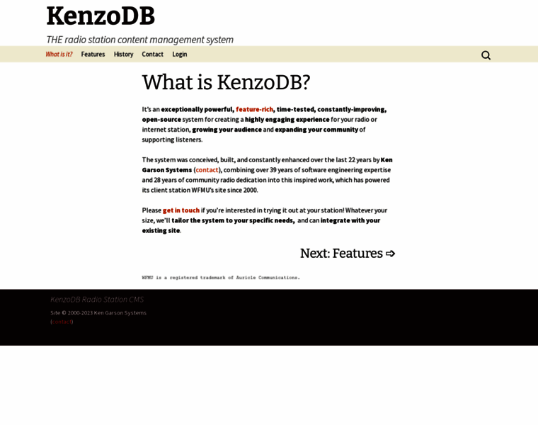 Kenzodb.com thumbnail